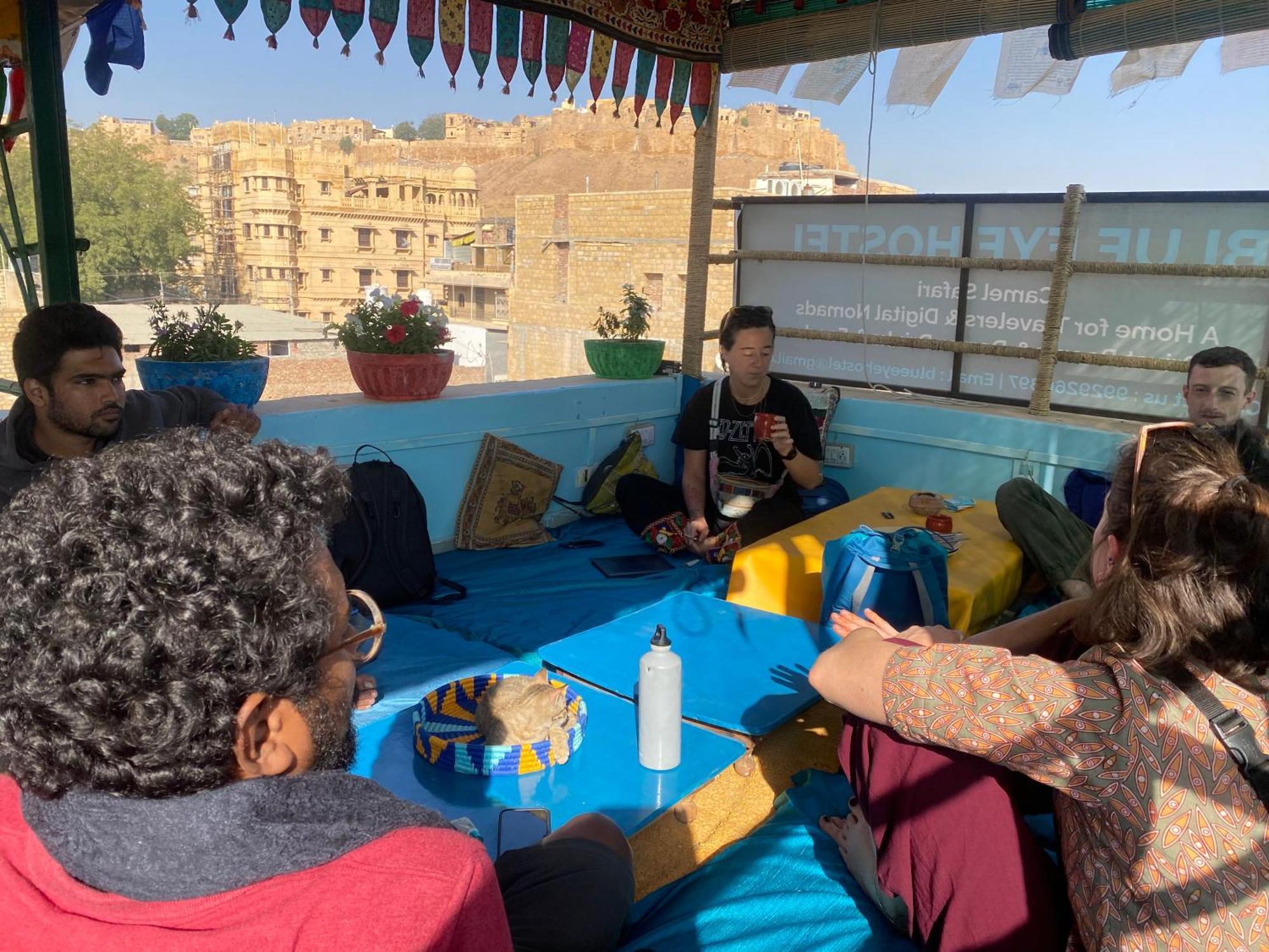 Blue Eye Hostel Jaisalmer Exterior foto